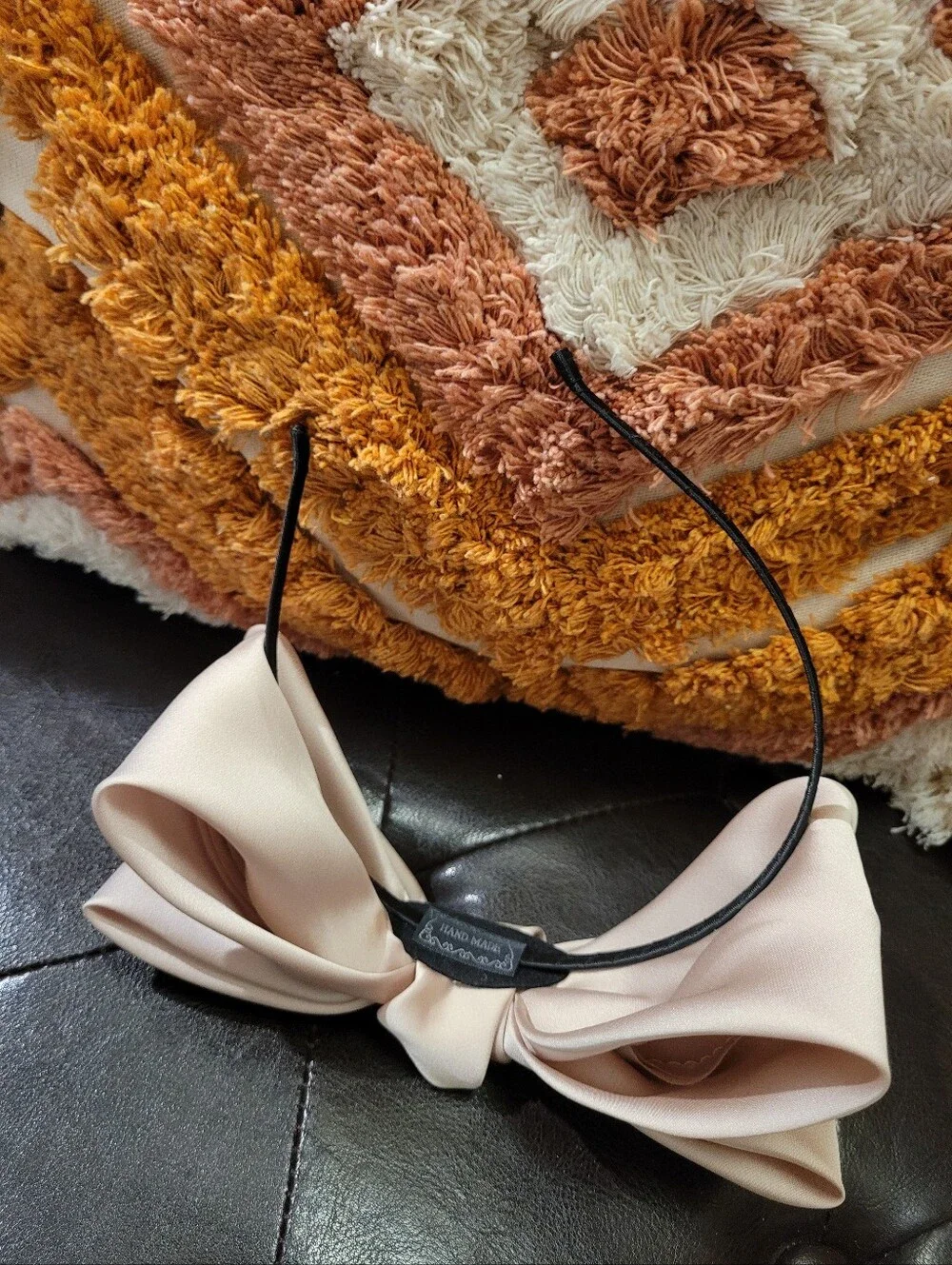 Free People Champagne Bow Headband